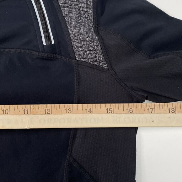 Lululemon 4 Run Alpine Pullover Hoodie Active Dark Navy Gray Long Sleeve Top - Picture 6 of 9